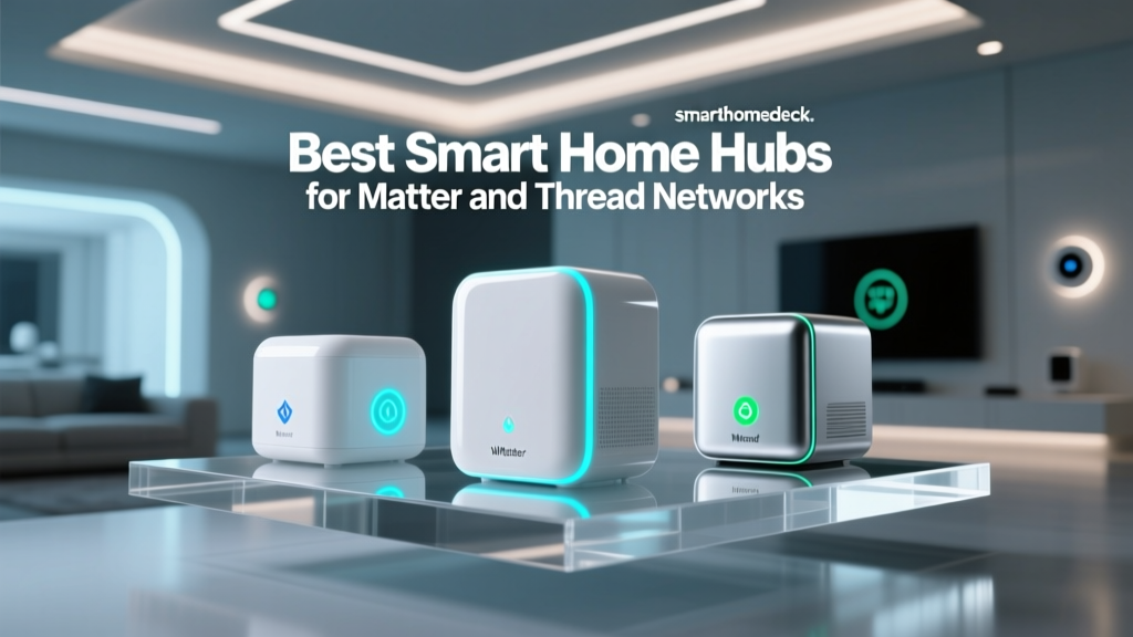 Best Smart Home Hubs for Matter and Thread Networks
