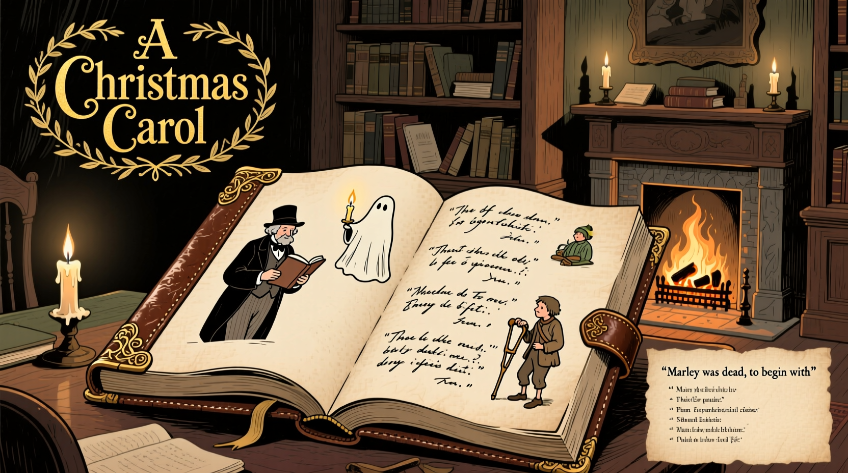 a christmas carol book quotes