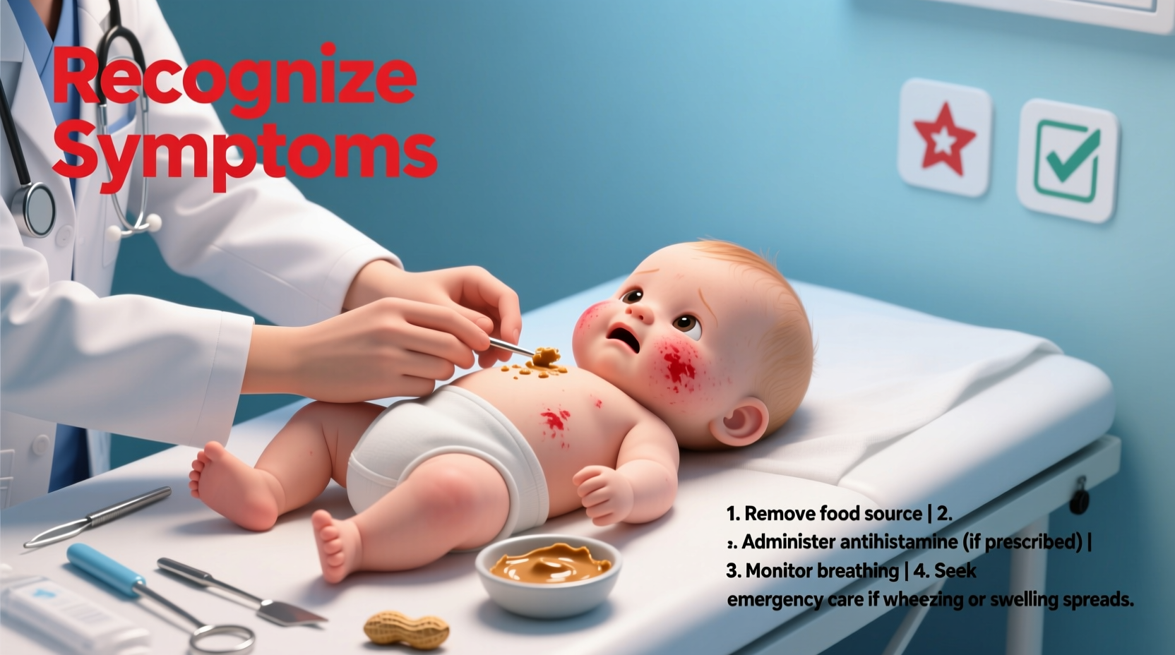 Baby Food Allergy Reaction: Immediate Action Steps