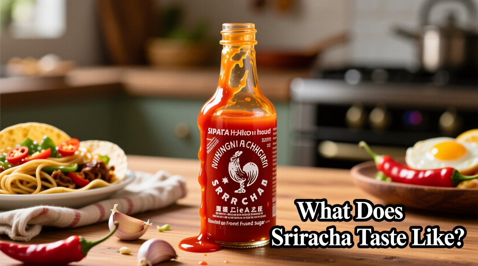 what does sriracha taste like