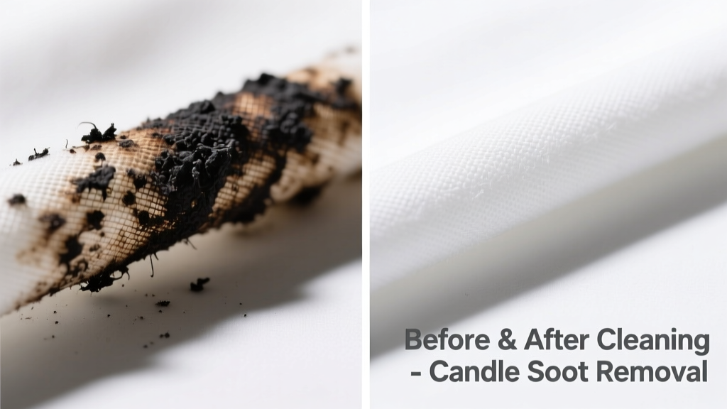 How to Remove Candle Soot from Cotton Fabric