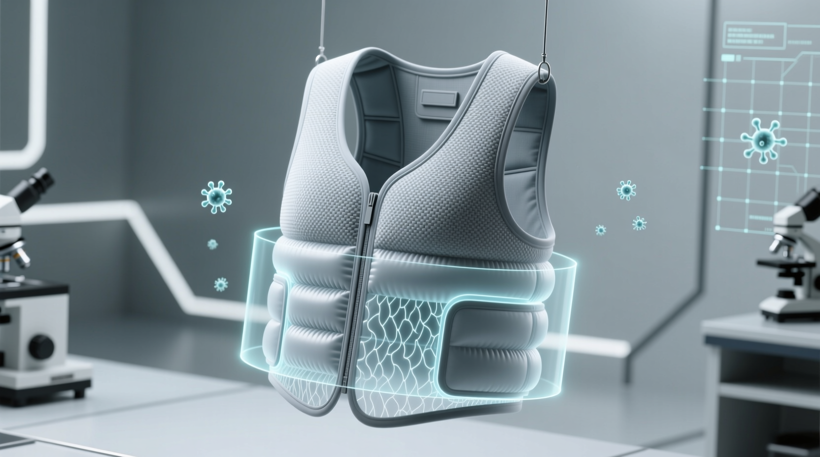how to clean weighted vest liners safely
