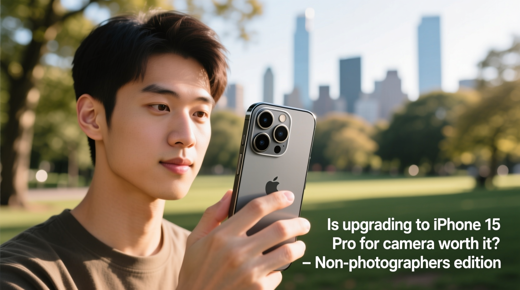 upgrading to iphone 15 pro purely for the camera is it worth it for non photographers