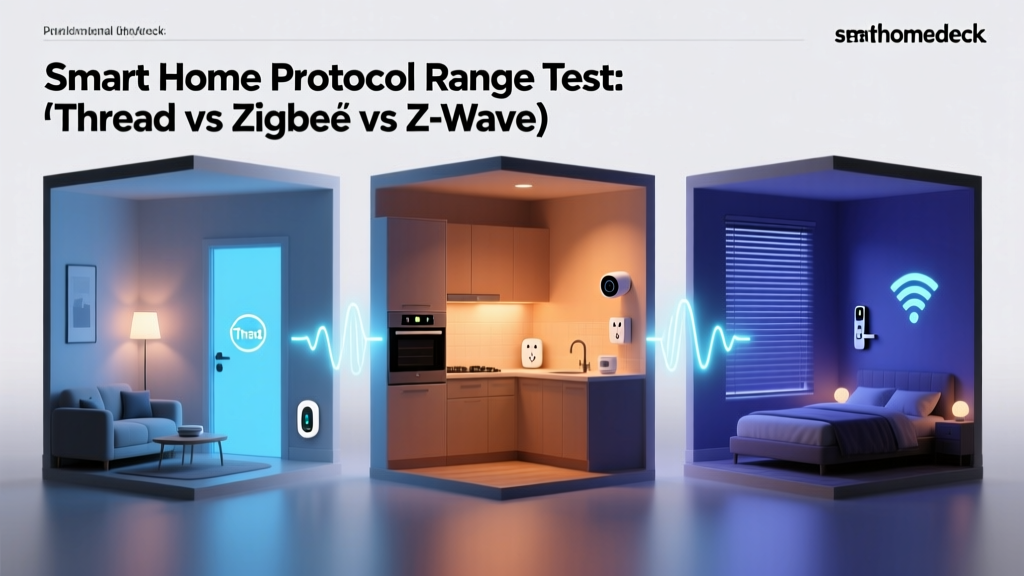 Smart Home Protocol Range Test: Thread vs Zigbee vs Z-Wave