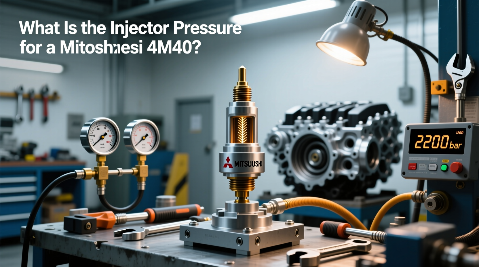 How to Choose Mitsubishi 4M40 Injector Nozzle, What Is the Injector Pressure for a 4M40?