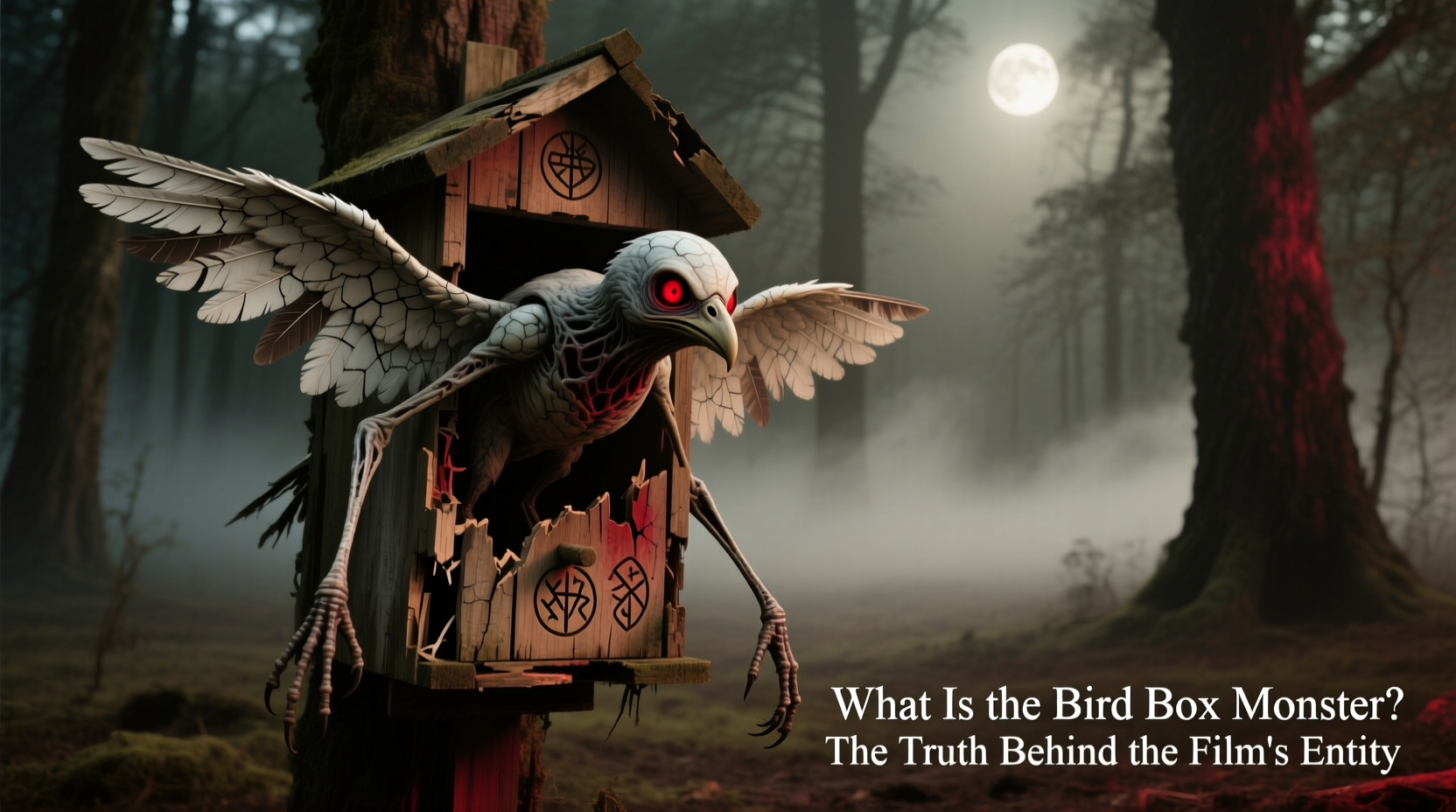 what is the bird box monster