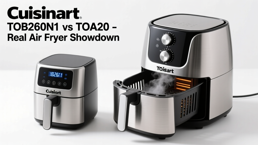 Cuisinart TOB-260N1 vs TOA-60: Real Air Fryer Showdown