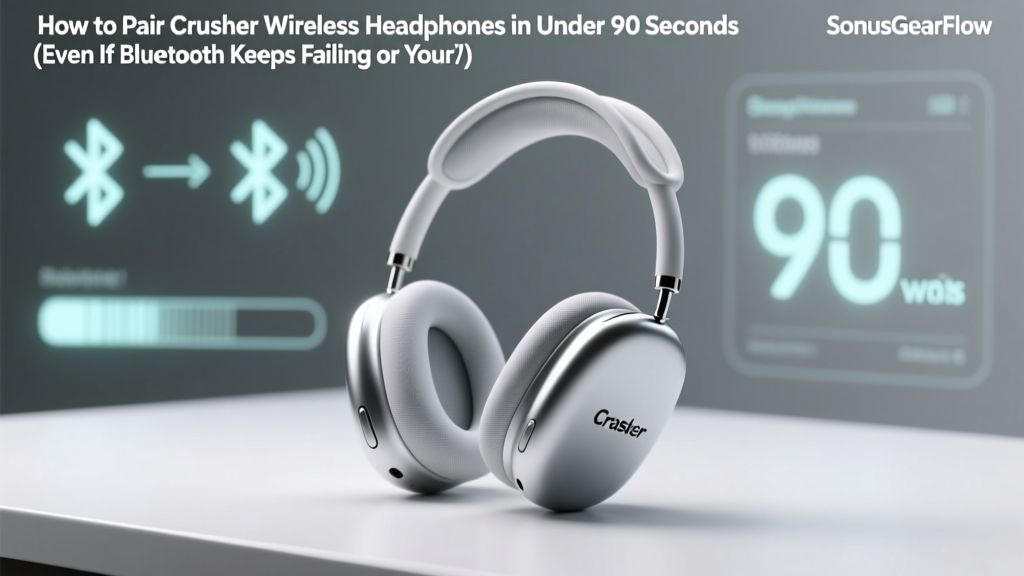 How To Pair Crusher Wireless Headphones (2026)