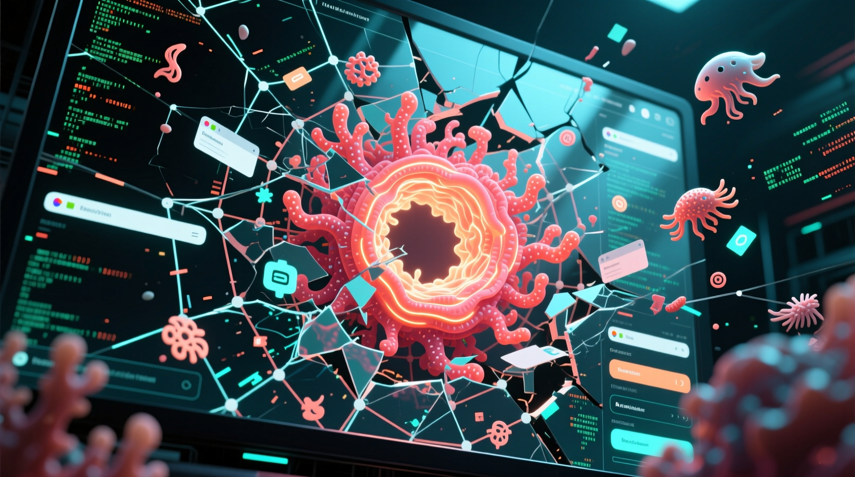 get to overwhelmed web pages with coral cache