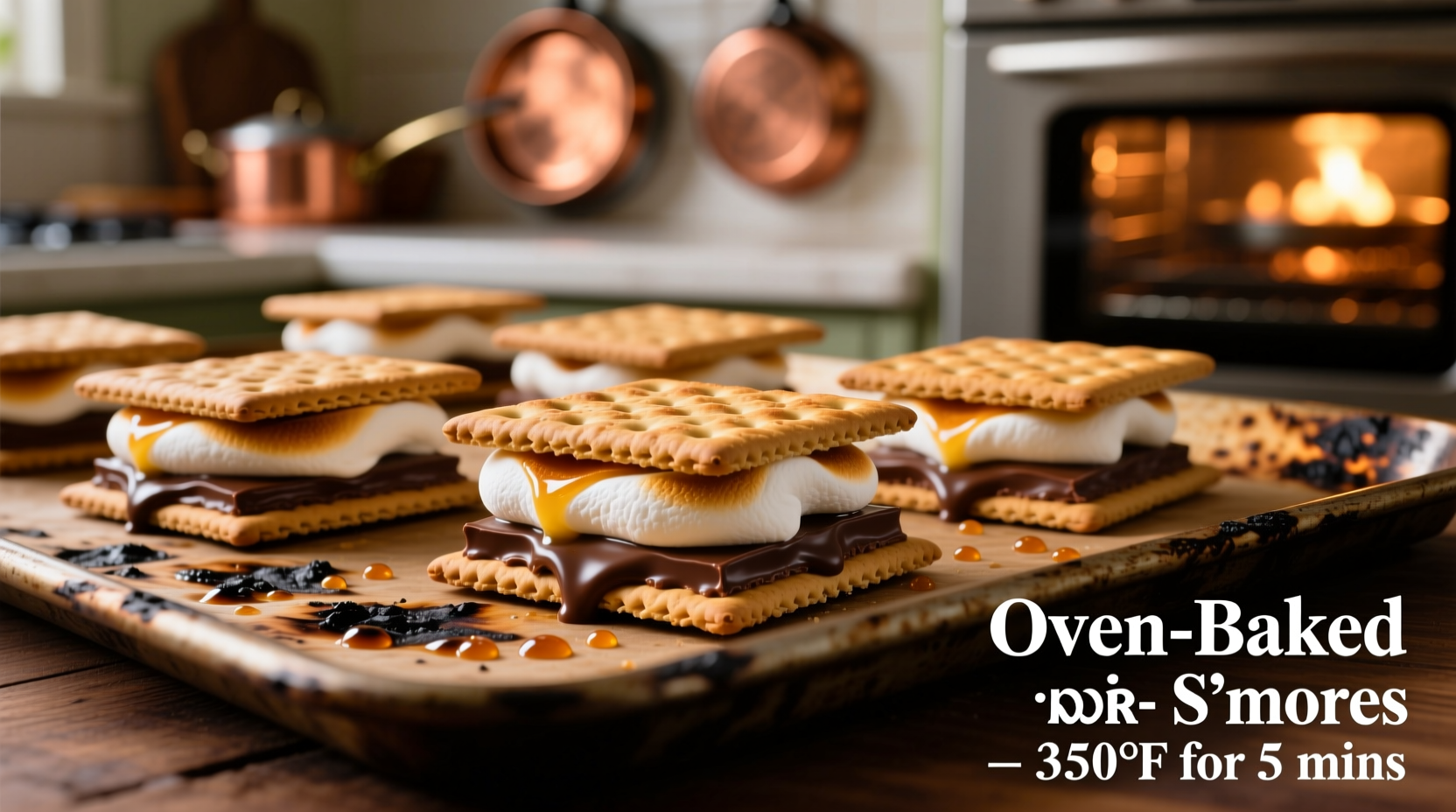 how to cook s mores in the oven