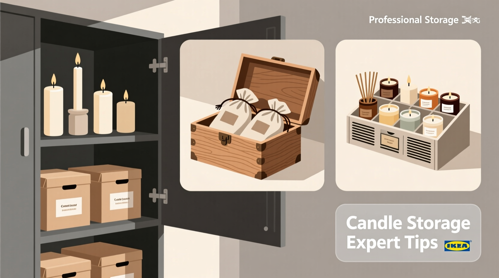 expert candle storage tips