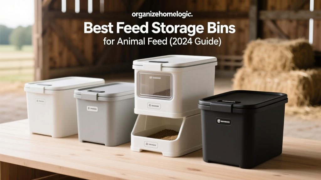 Best Feed Storage Bins for Animal Feed (2024 Guide)