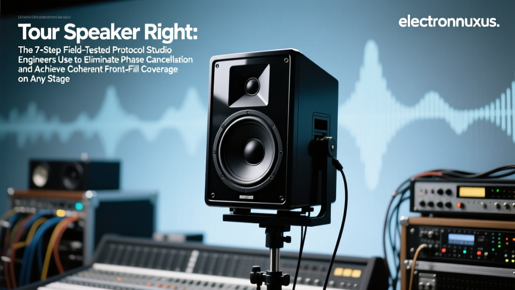 Tour Speaker Right: The 7-Step Field-Tested Protocol Studio Engineers Use to Eliminate Phase Cancellation and Achieve Coherent Front-Fill Coverage on Any Stage