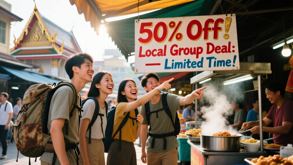 Cashing Local Group Deals Abroad: How Backpackers Save 30–70% on Tours, Transport & Food