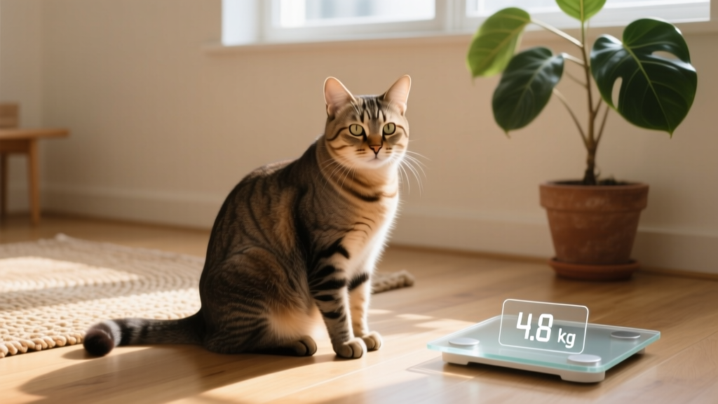 How heavy should my cat be?