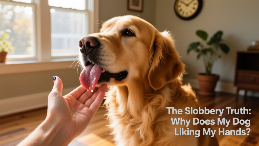 The slobbery truth: Why does my dog lick my hands?
