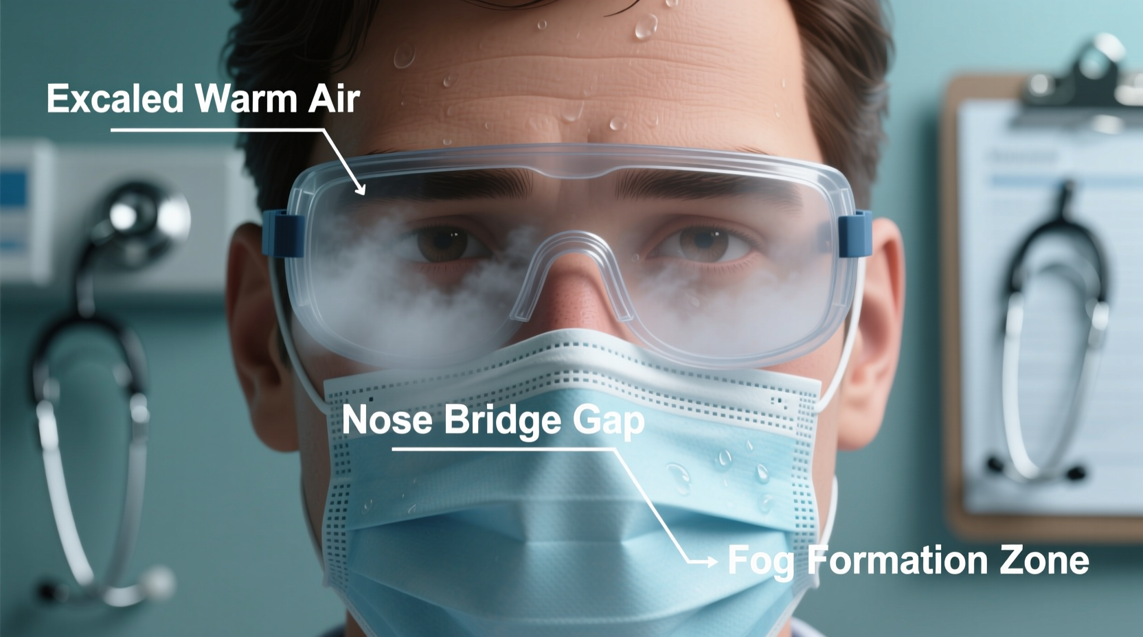 why do glasses fog up with masks and how to prevent it