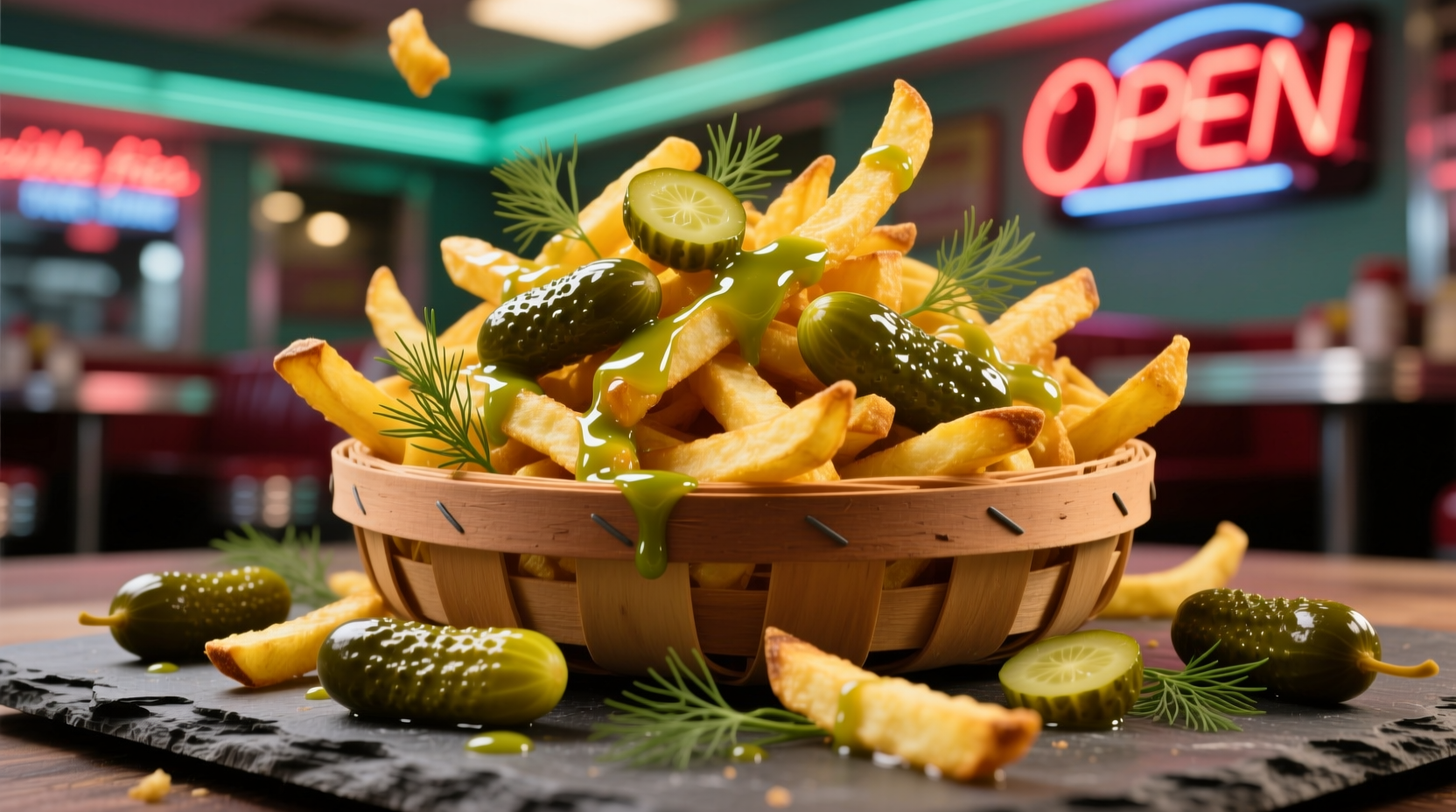 make these pickle fries which rule