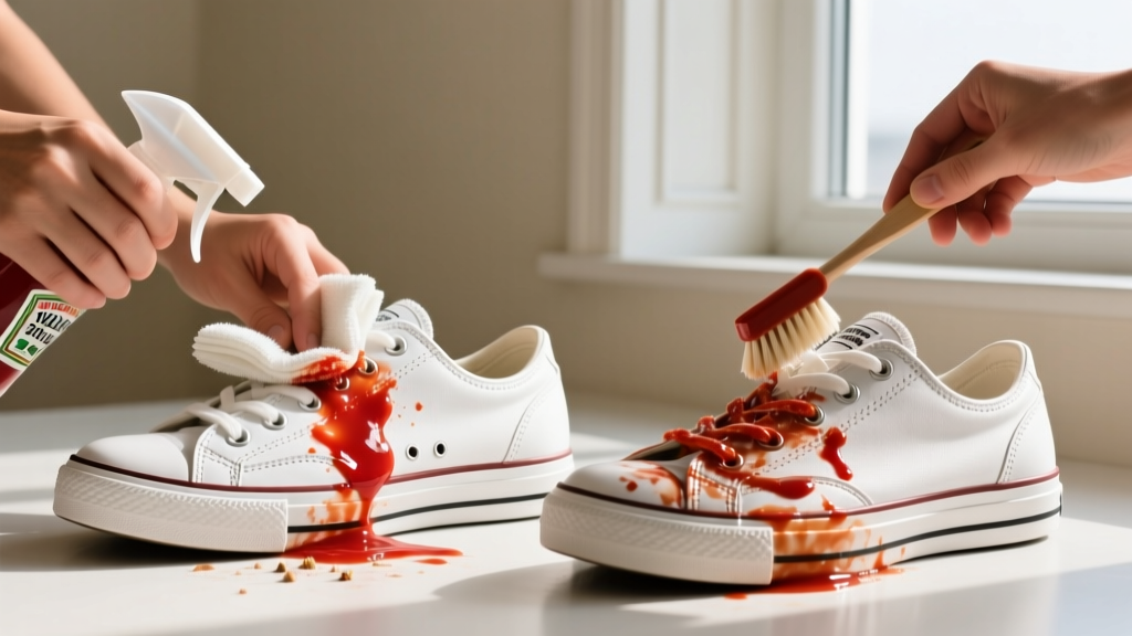 Tested: How to Get Ketchup Out of Sneakers Fast