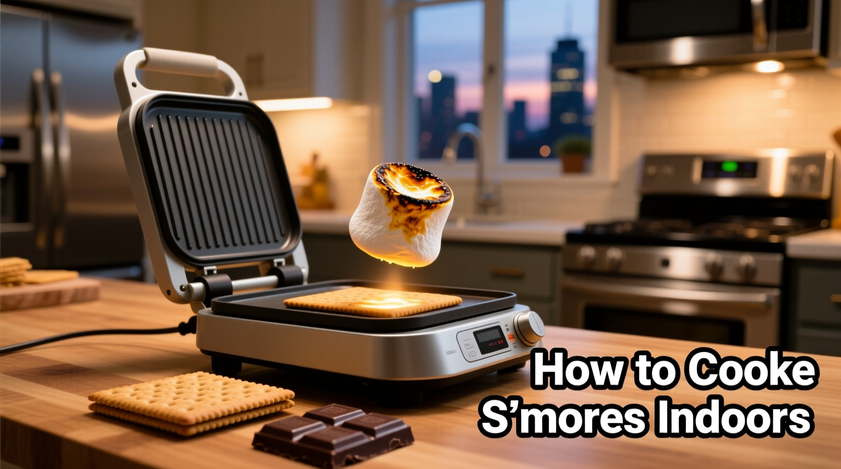 how to cook s mores indoors