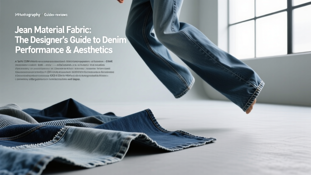 Jean Material Fabric: The Designer’s Guide to Denim Performance & Aesthetics