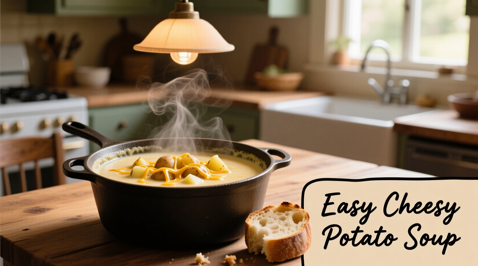 Easy Cheesy Potato Soup: Perfect Recipe in 30 Minutes