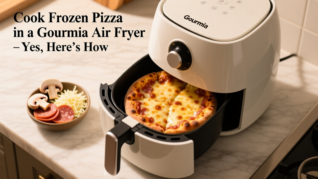 Cook Frozen Pizza in a Gourmia Air Fryer? Yes — Here’s How