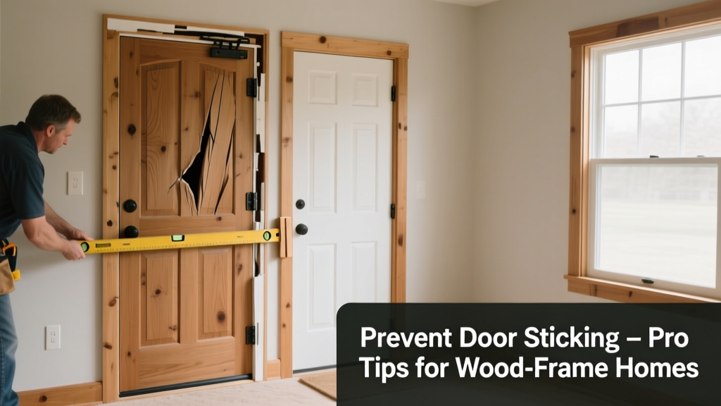 How to Prevent Door Sticking in Wood-Frame Homes