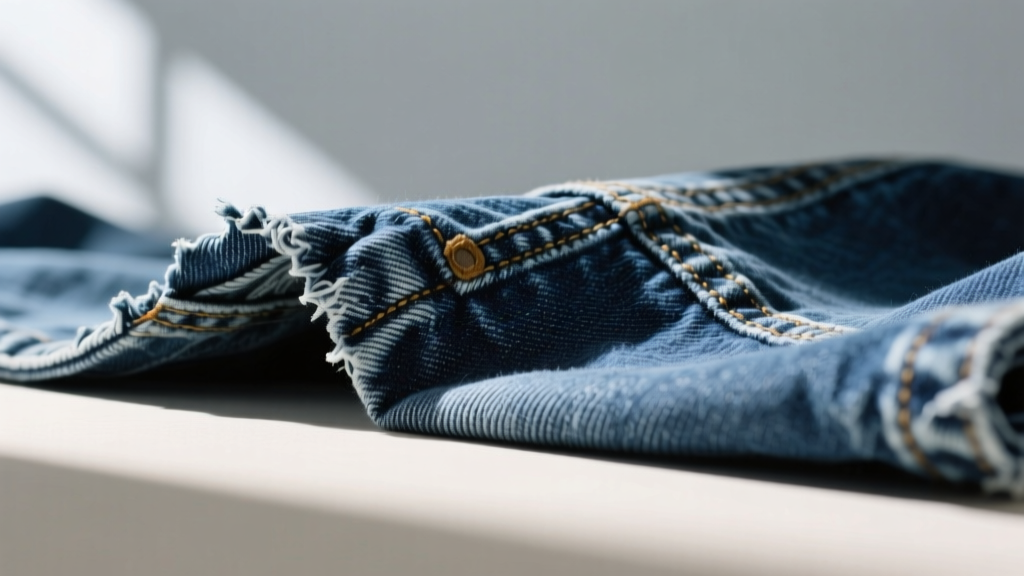 Crushed Denim Fabric: Engineering Texture & Performance