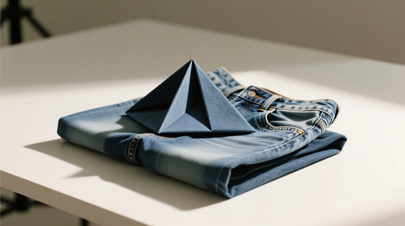 folded jeans vs hanging jeans in humid climates