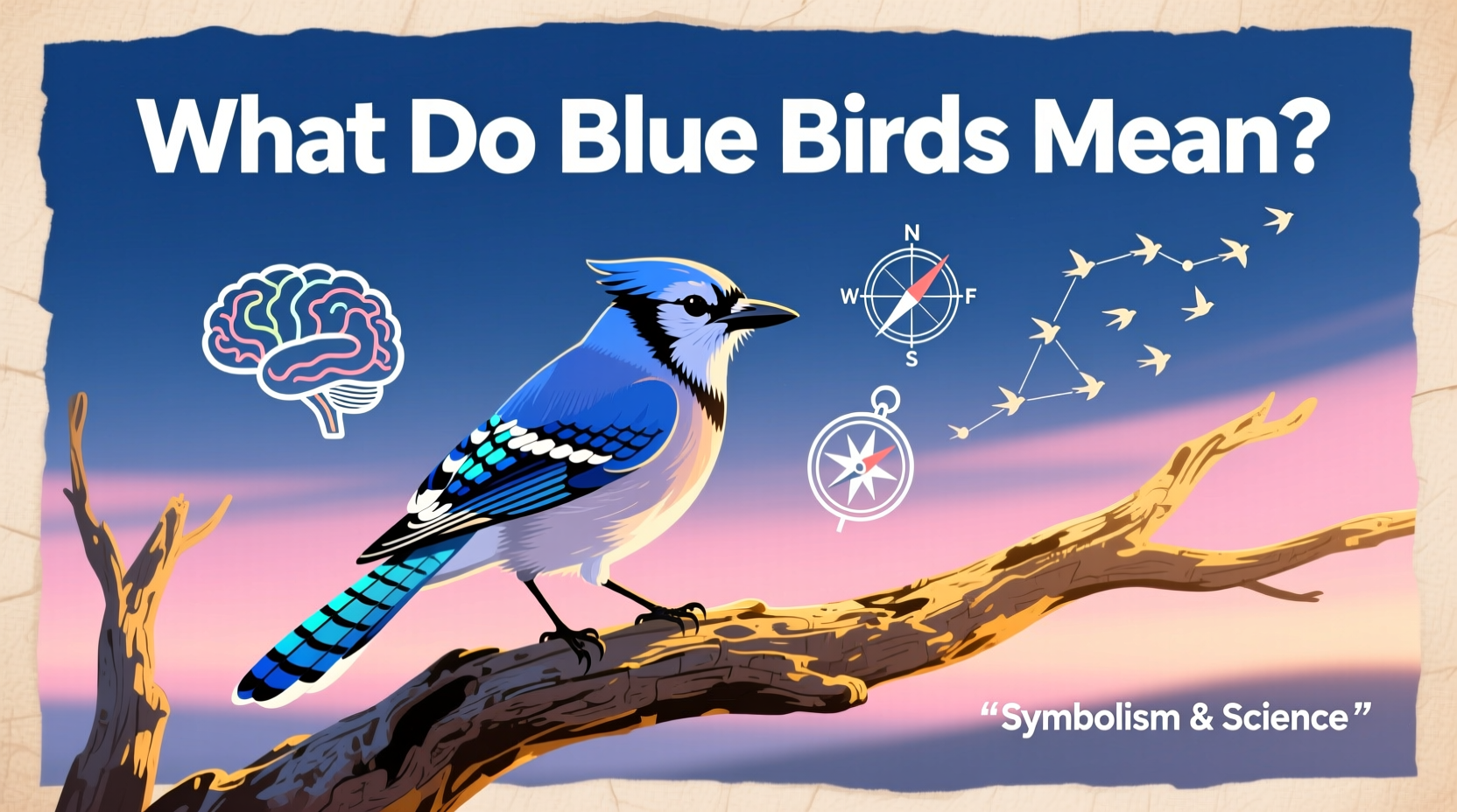 what do blue birds mean