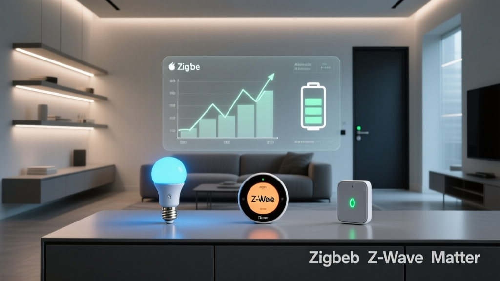 Zigbee vs Z-Wave vs Matter: Battery Life Impact Compared