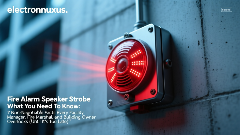 Fire Alarm Speaker Strobe What You Need To Know: 7 Non-Negotiable Facts Every Facility Manager, Fire Marshal, and Building Owner Overlooks (Until It’s Too Late)