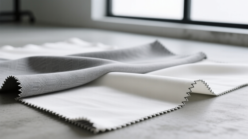 Gray and White Fabric Guide: Safety, Standards & Sourcing