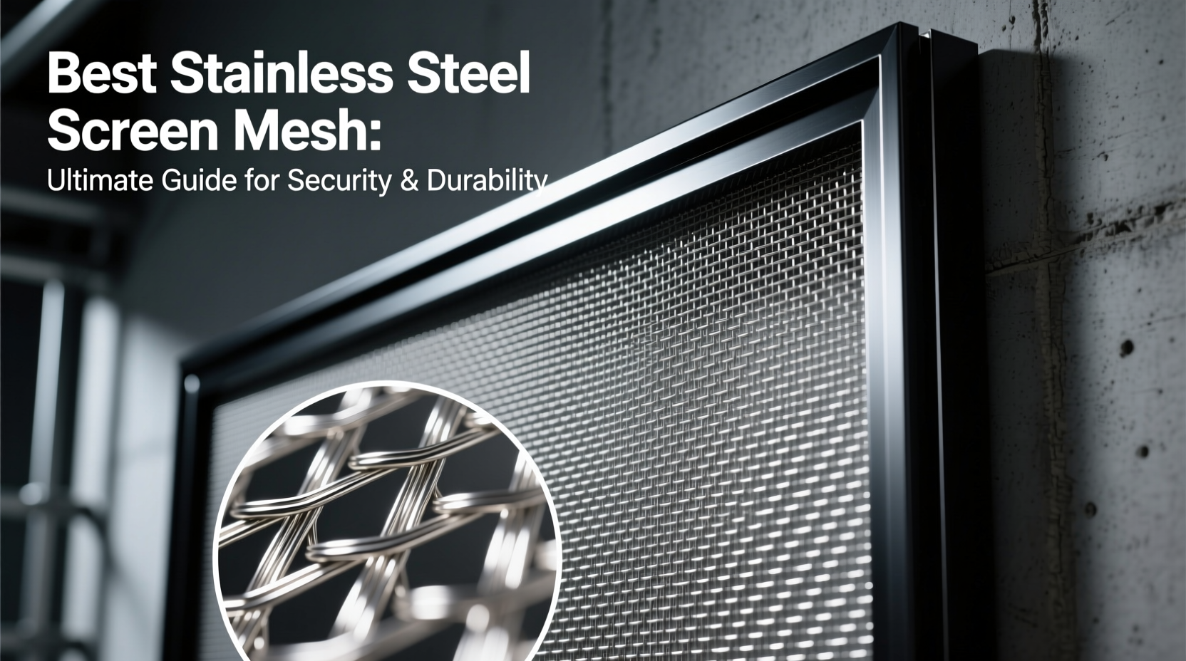 best stainless steel screen mesh