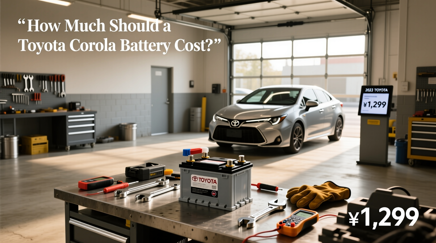 How to choose corolla battery,How much should a Toyota Corolla battery cost? buying guide