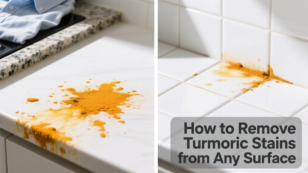 How to Remove Turmeric Stains from Any Surface