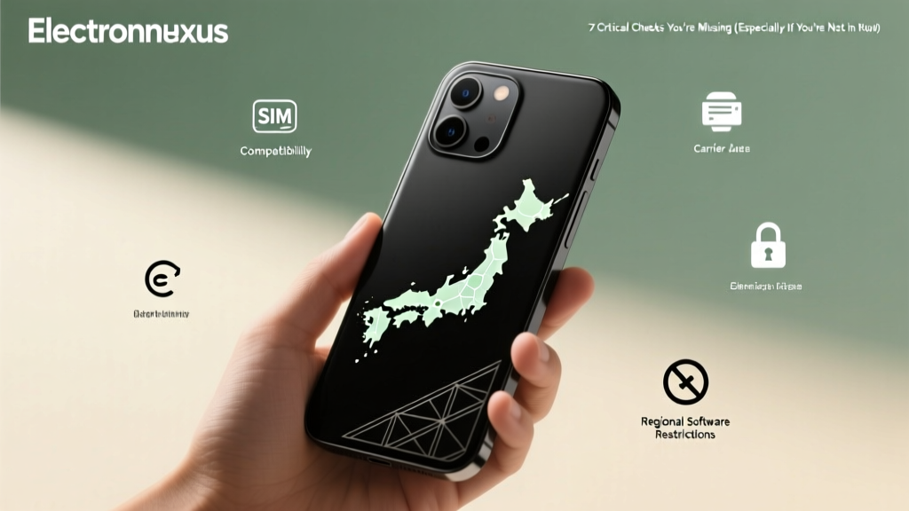 Japanese Mobile Phones Before Buying: 7 Critical Checks You’re Missing (Especially If You’re Not in Japan)