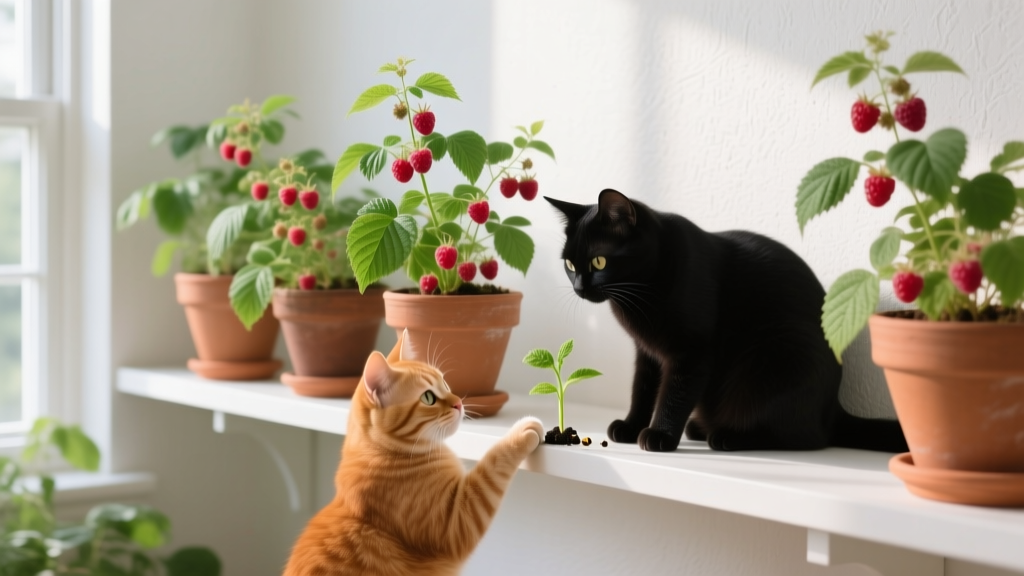 Raspberry Plants and Cats: Toxicity & Propagation