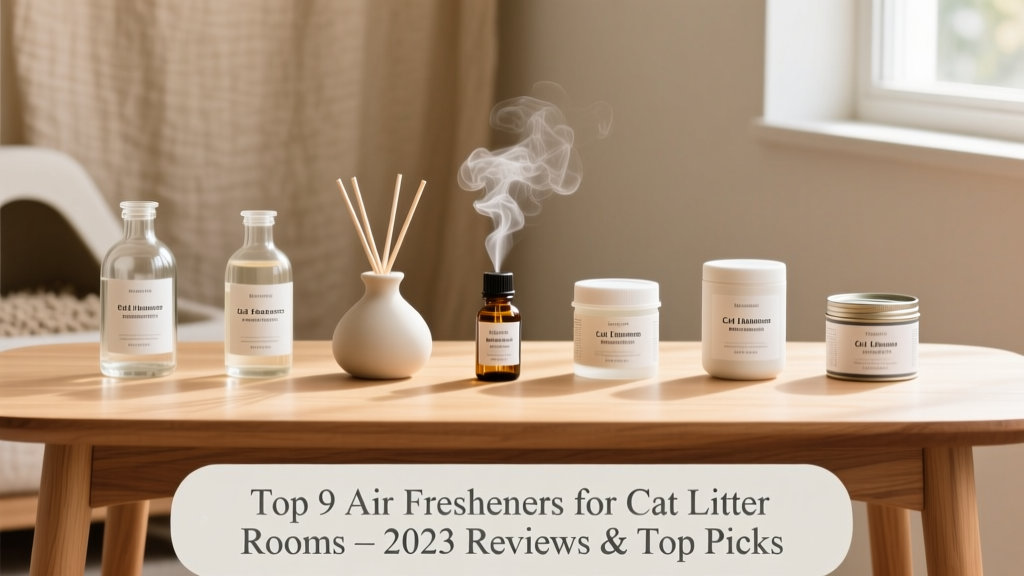 9 Best Air Fresheners for Cat Litter Rooms – 2023 Reviews & Top Picks