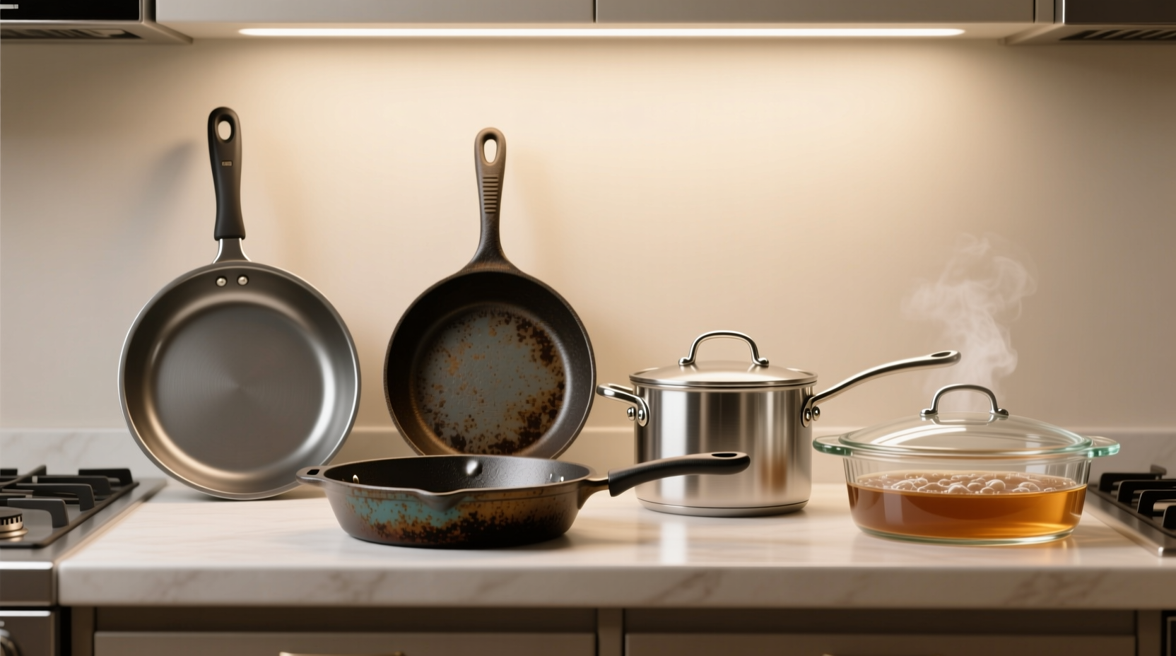avoid rookie cooking mistakes use the right pots and p