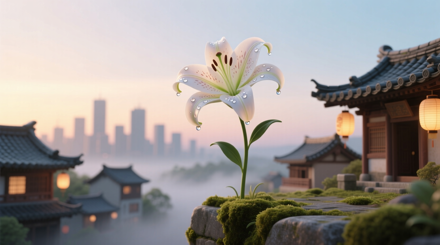 tiny skyline asiatic lily