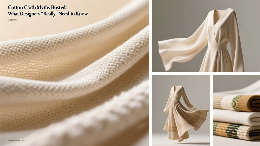Cotton Cloth Myths Busted: What Designers *Really* Need to Know