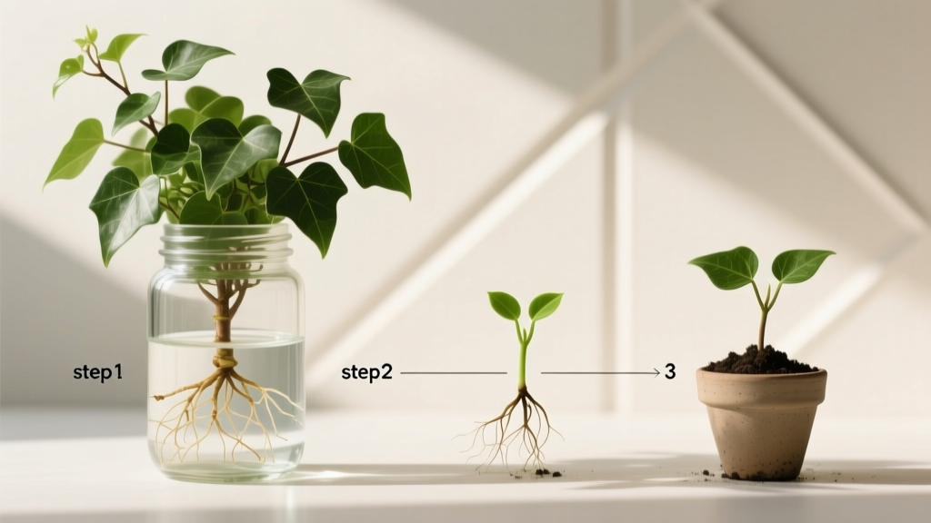 Propagate English Ivy Indoors: Science-Backed Guide