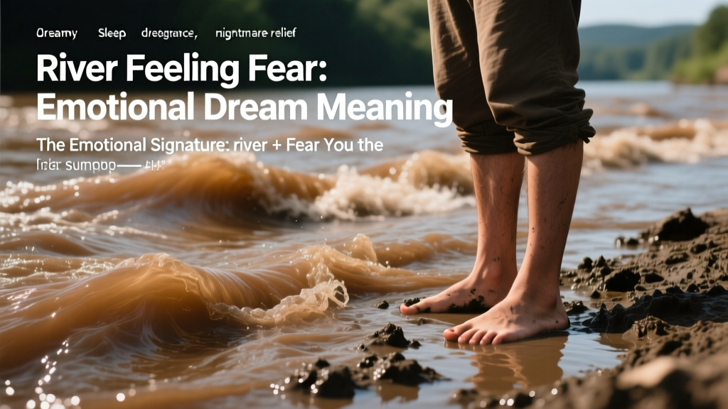 River Feeling Fear: Emotional Dream Meaning