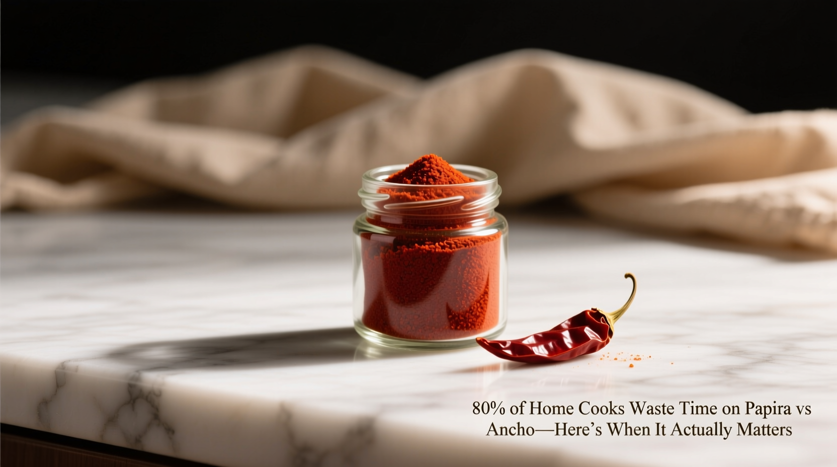 80% of Home Cooks Waste Time on Paprika vs Ancho—Here’s When It Actually Matters