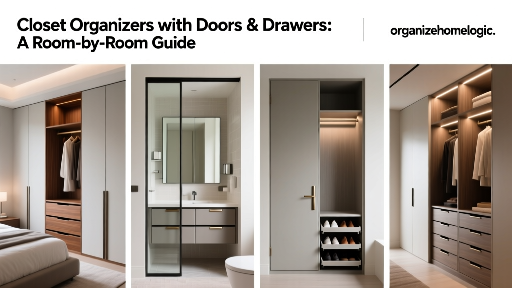 Closet Organizers with Doors & Drawers: A Room-by-Room Guide