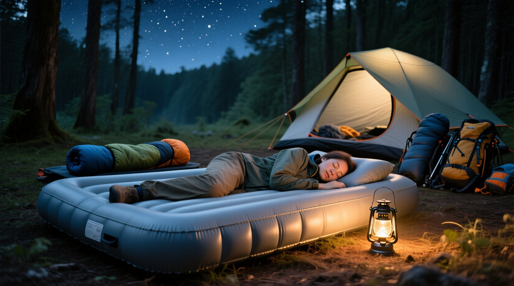 are inflatable camping mattresses comfortable enough for regular outdoor use