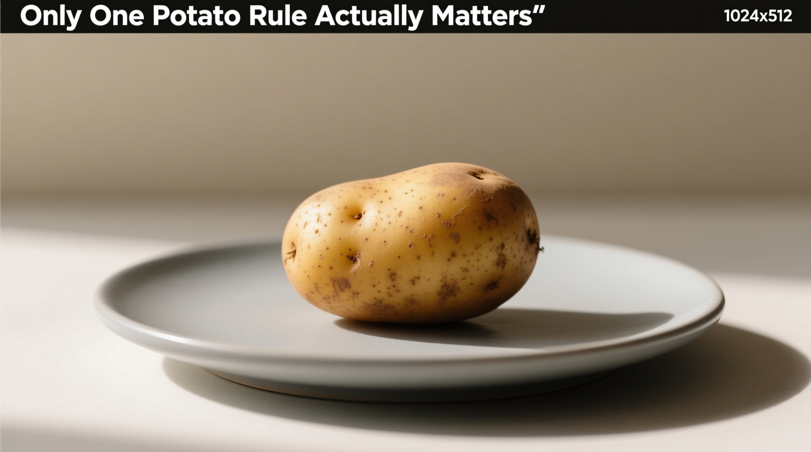 only one potato rule actually matters