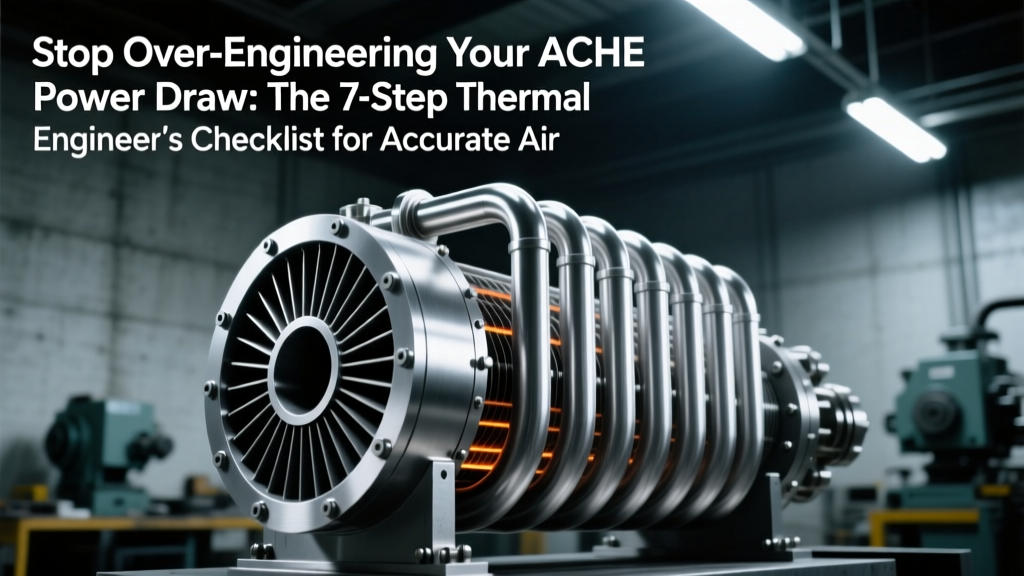ACHE Power Draw Calculator: 7-Step Thermal Checklist
